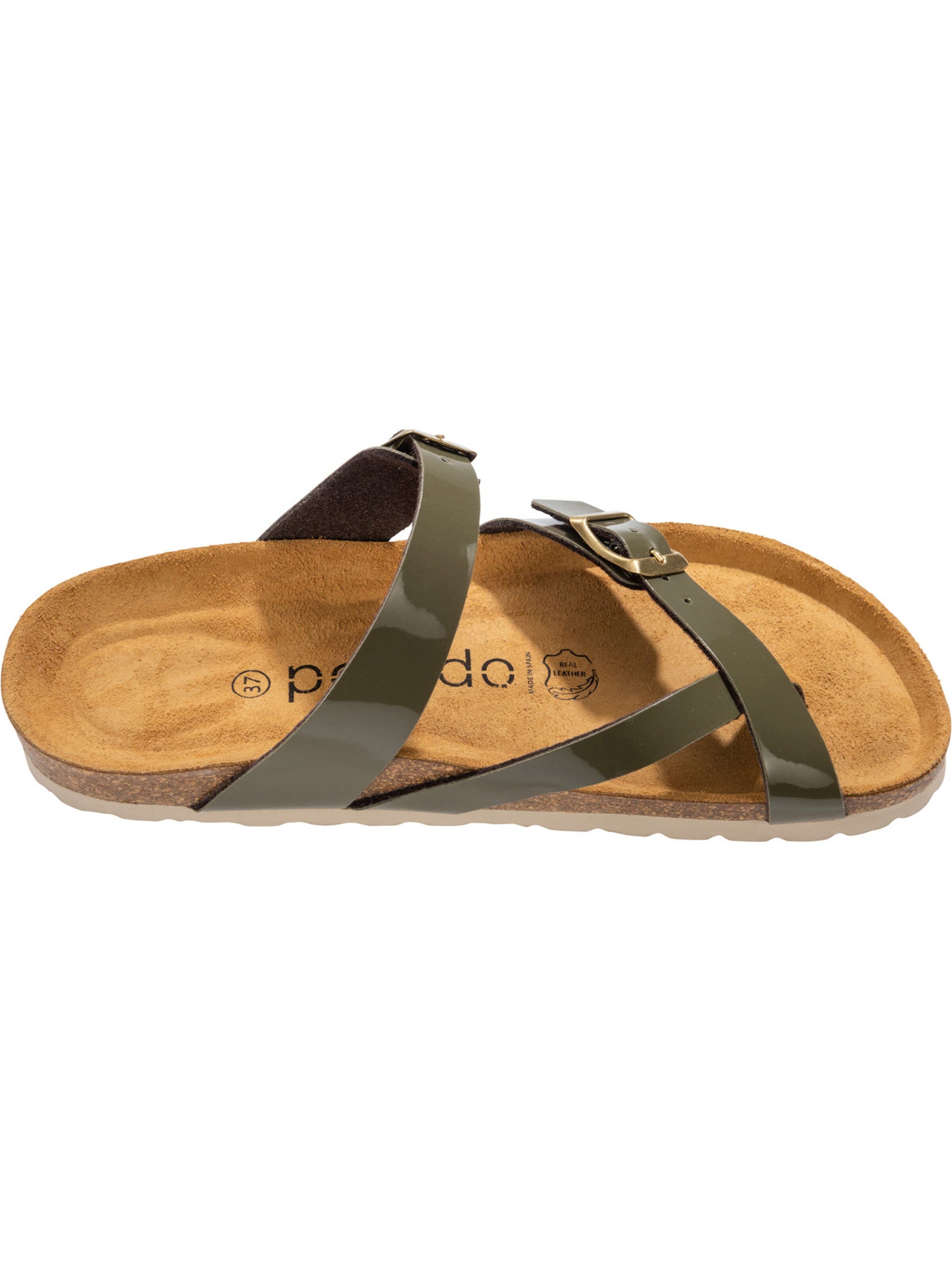 Palado Teenslipper 'Palado Cres Lack' in Groen