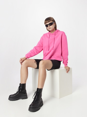 PIECESSweater majica 'CHILLI' - roza boja