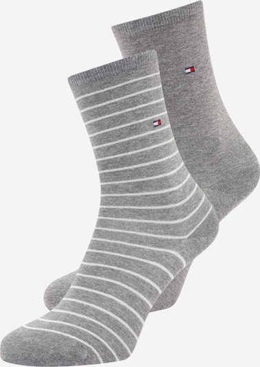 Tommy Hilfiger Underwear Ponožky, veľkosť 35-38 - námornícka modrá / sivá melírovaná / červená / biela, Produkt
