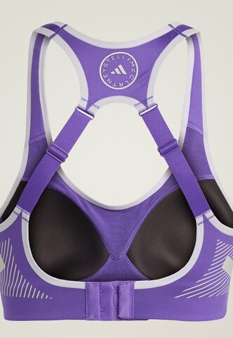 ADIDAS BY STELLA MCCARTNEY Bustier Sport bh 'TruePace' in Lila