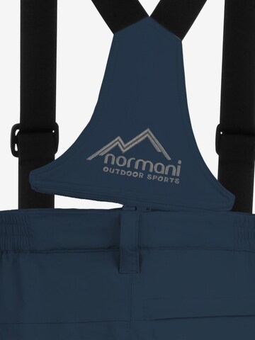 normani Regular Outdoor Pants 'Loonskin' in Blue