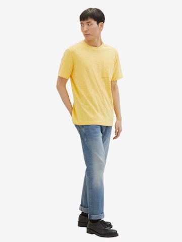 T-Shirt TOM TAILOR en jaune