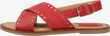 Kickers Sandals in Red