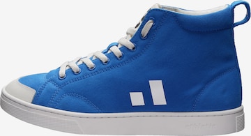 Baskets hautes Ethletic en bleu : devant
