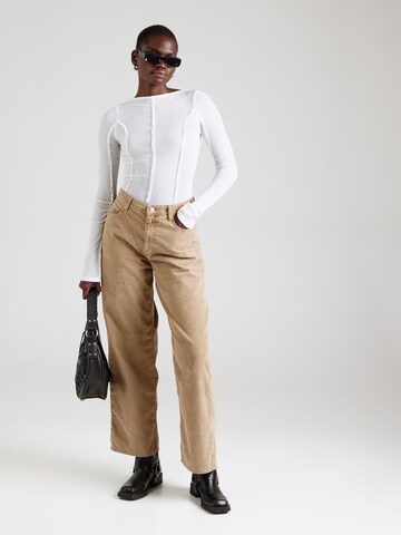 T-shirt 'Lora' WEEKDAY en blanc