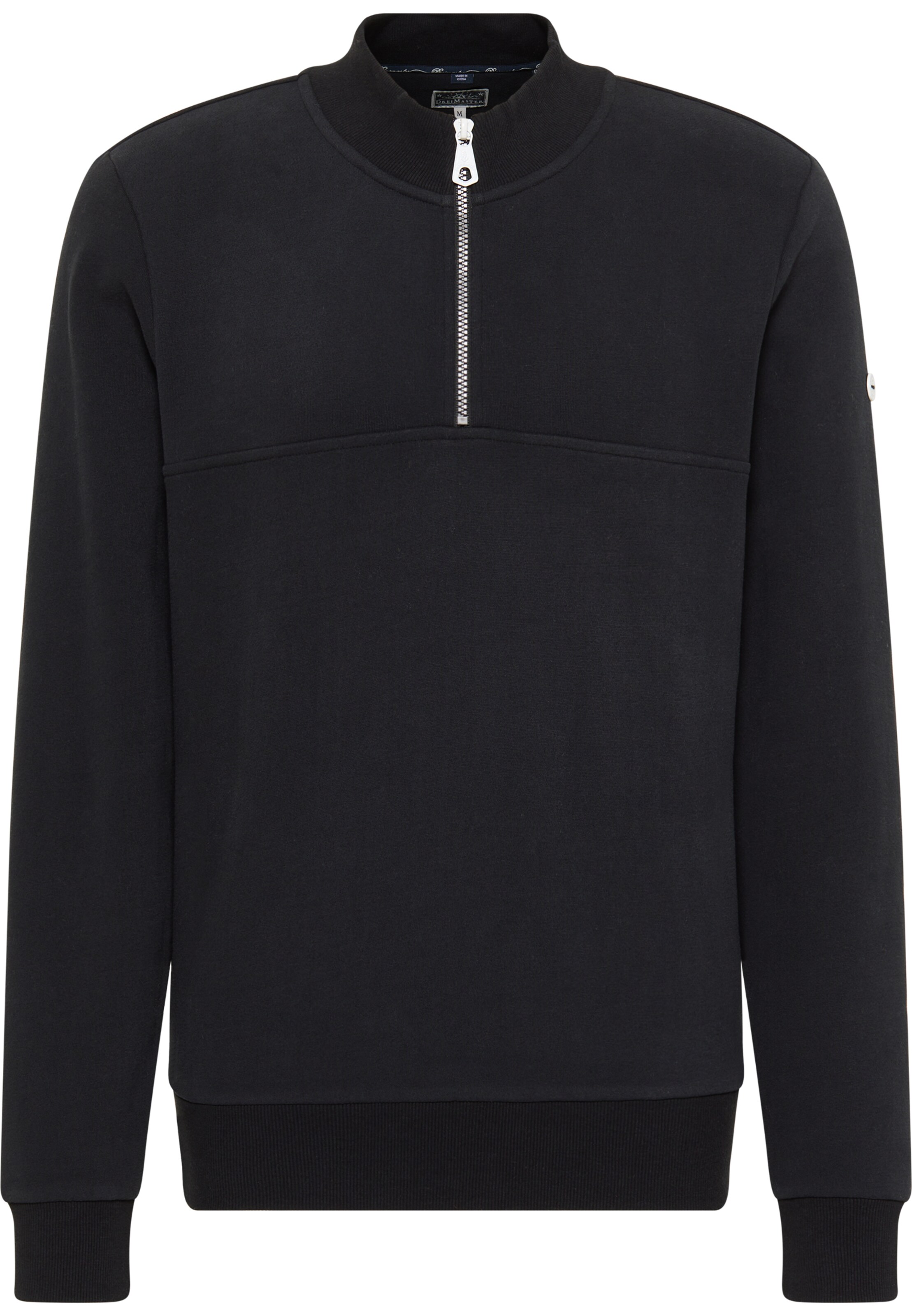 DreiMaster Maritim Trui 'Maritim' in Zwart: voorkant