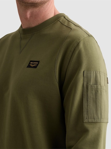 Sweat-shirt 'American Classic sweatshirt with flight pocket' PME Legend en vert