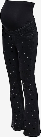 juoda Only Maternity Kliošinis Džinsai 'OLMBlush': priekis