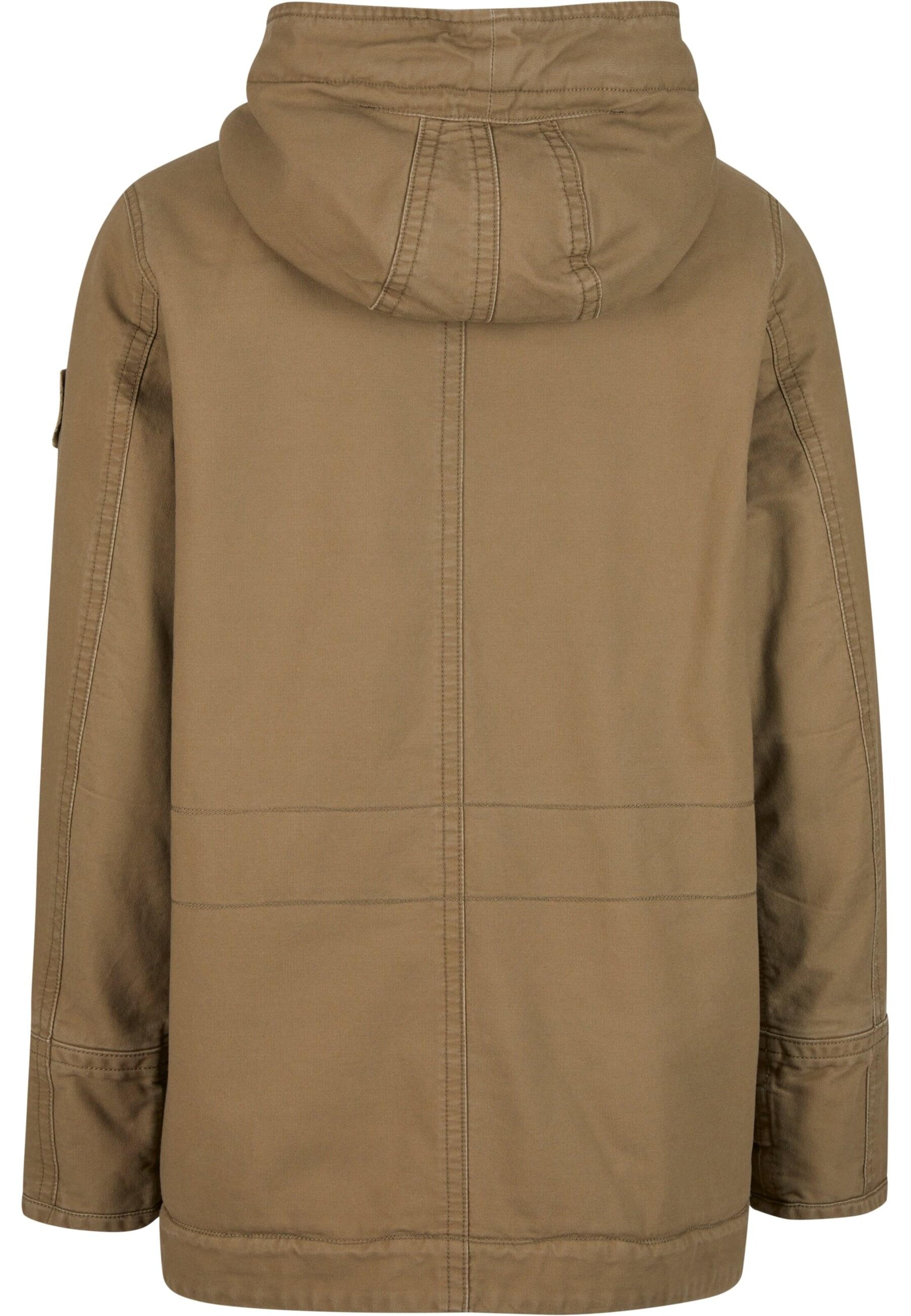 Forvert Overgangsparka i grøn