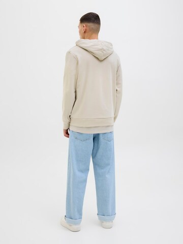 JACK & JONES Sweatshirt 'JJHawaii' i beige