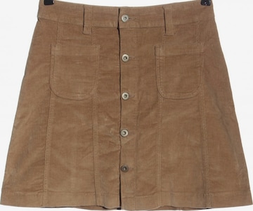 Reject Skirt in XS in Brown: front