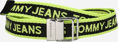 Tommy Jeans Gürtel in limette / schwarz, Produktansicht