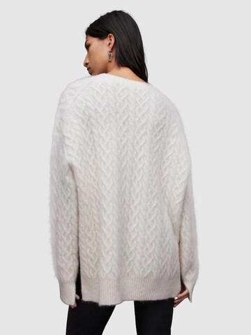AllSaints Sweter 'SIRIUS' w kolorze biały