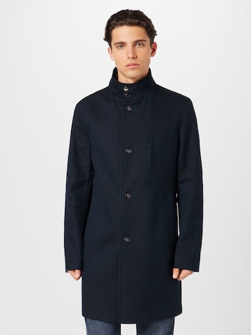 BOSS Black Between-seasons coat 'Hyde' in Blue: front