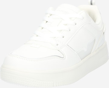 Baskets basses Dockers by Gerli en blanc : devant