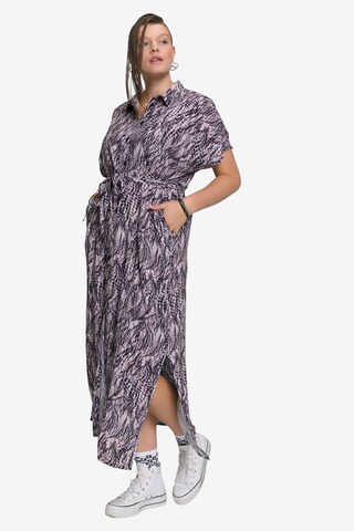 Robe-chemise Studio Untold en violet : devant