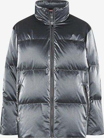 TOMMY HILFIGER Winterjacke in Silber: predná strana