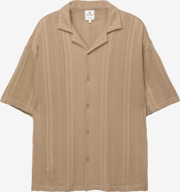 Pull&BearComfort Fit Košulja - smeđa boja: prednji dio