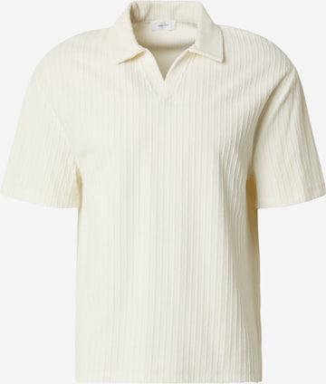 Tricou 'Leif' de la DAN FOX APPAREL pe alb: față