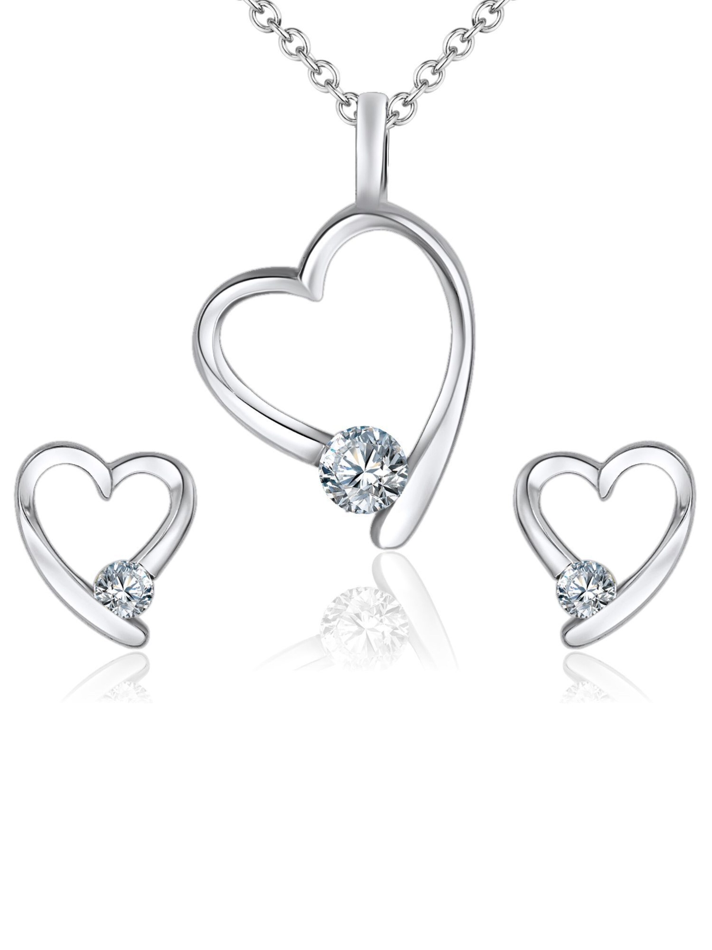 Set di gioielli di Lulu & Jane in argento