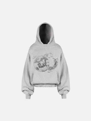 ENRAGE Sweatshirt 'ENRAGE DISCO' in Grey: front