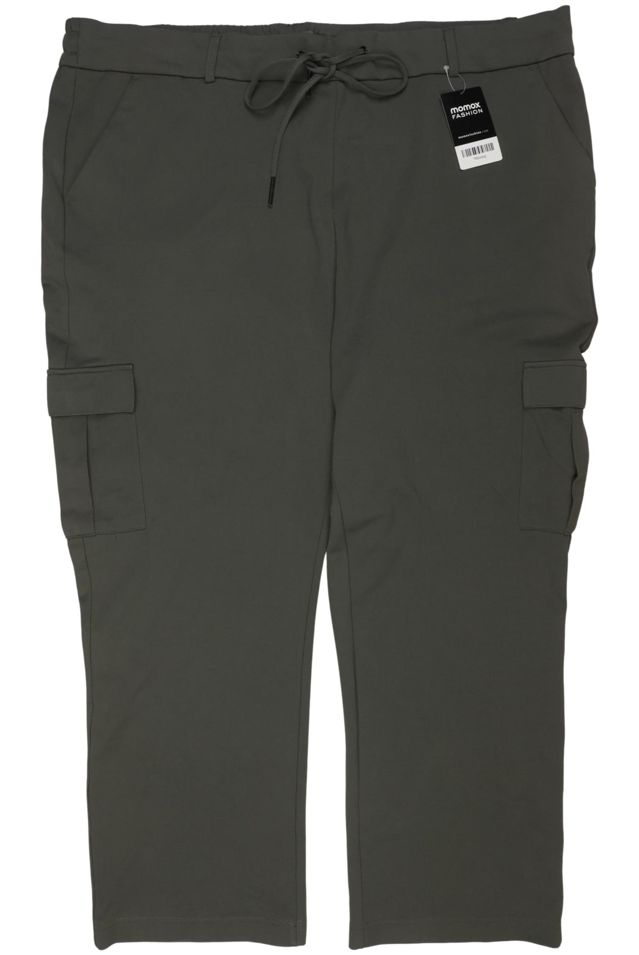 ONLY Carmakoma Pants in 6XL in Green: front