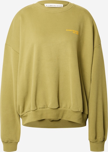 Karo Kauer Sweatshirt 'Ella' in Light yellow / Olive, Item view