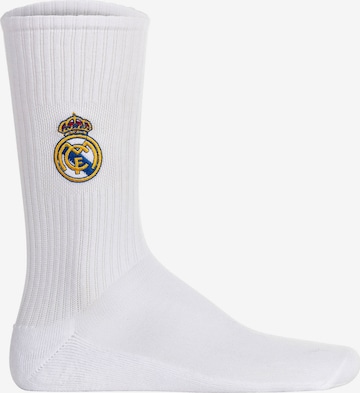 Real Madrid Skarpety w kolorze biały: przód