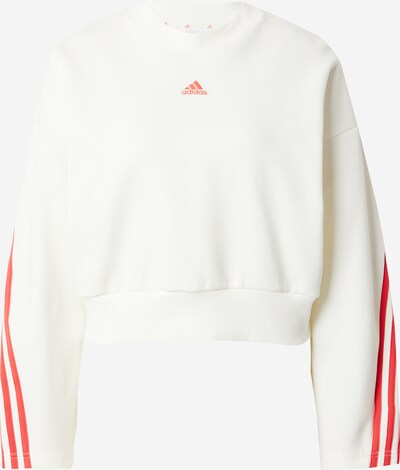 ADIDAS SPORTSWEAR Sportsweatshirt 'Future Icons Three Stripes' in melone / weiß, Produktansicht