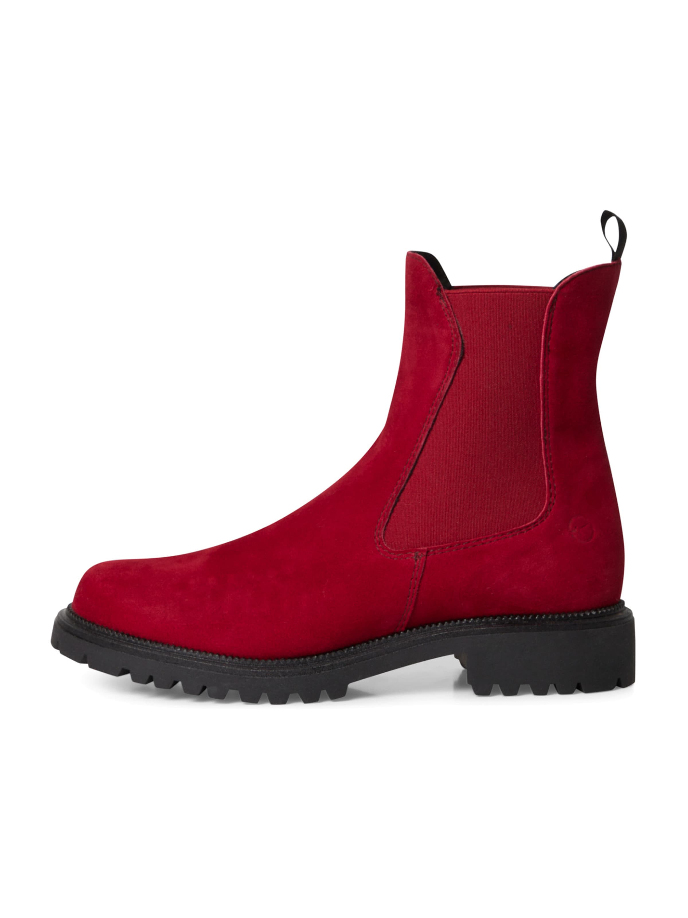 Tamaris Μπότες chelsea σε κόκκινο: πλευρά