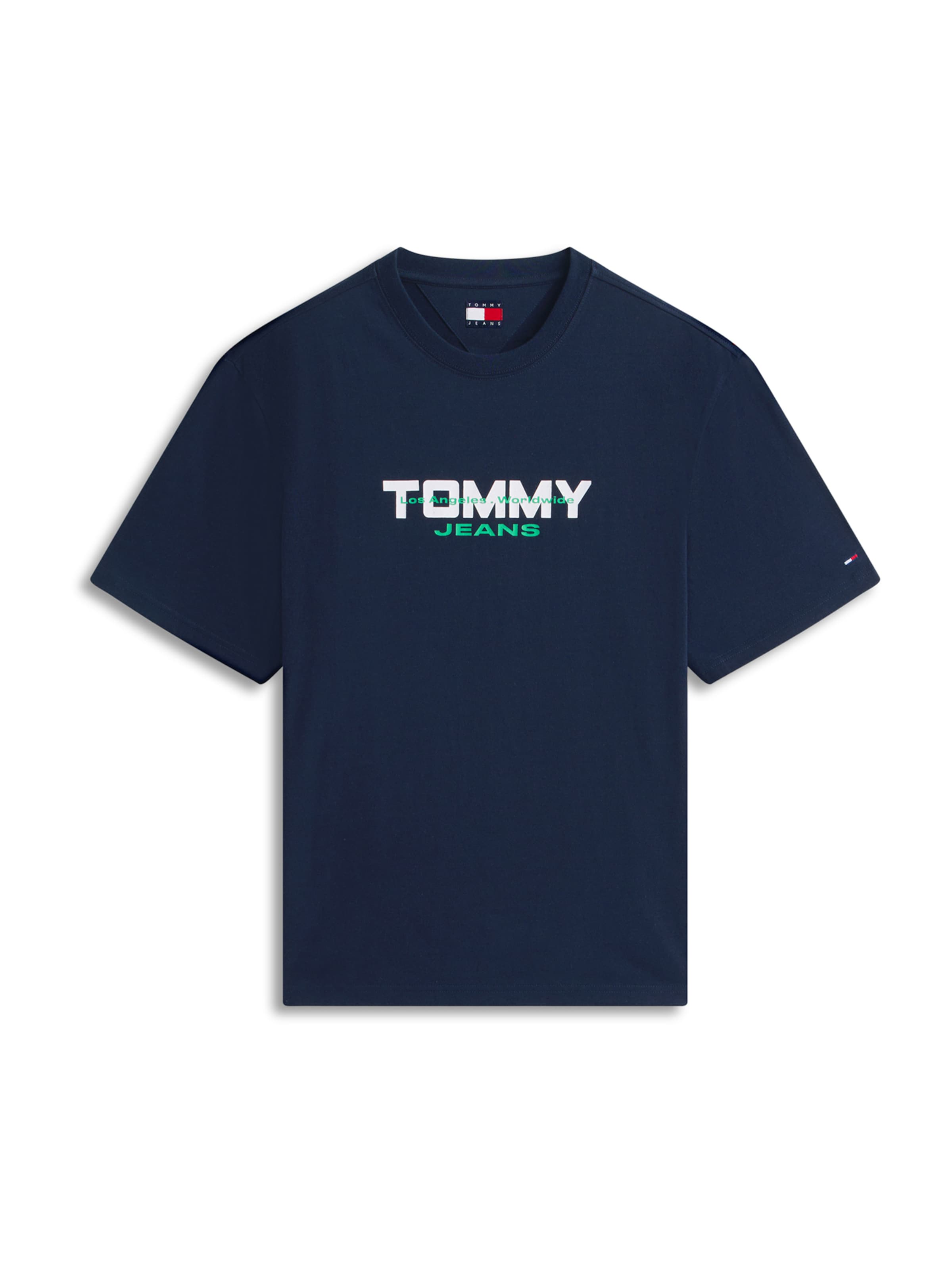 Tommy Jeans Koszulka '90S' w kolorze niebieski: przód