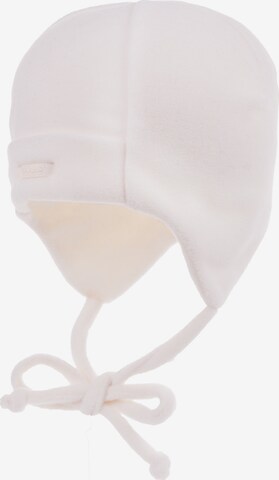 MAXIMO Beanie 'ISA' in White: front