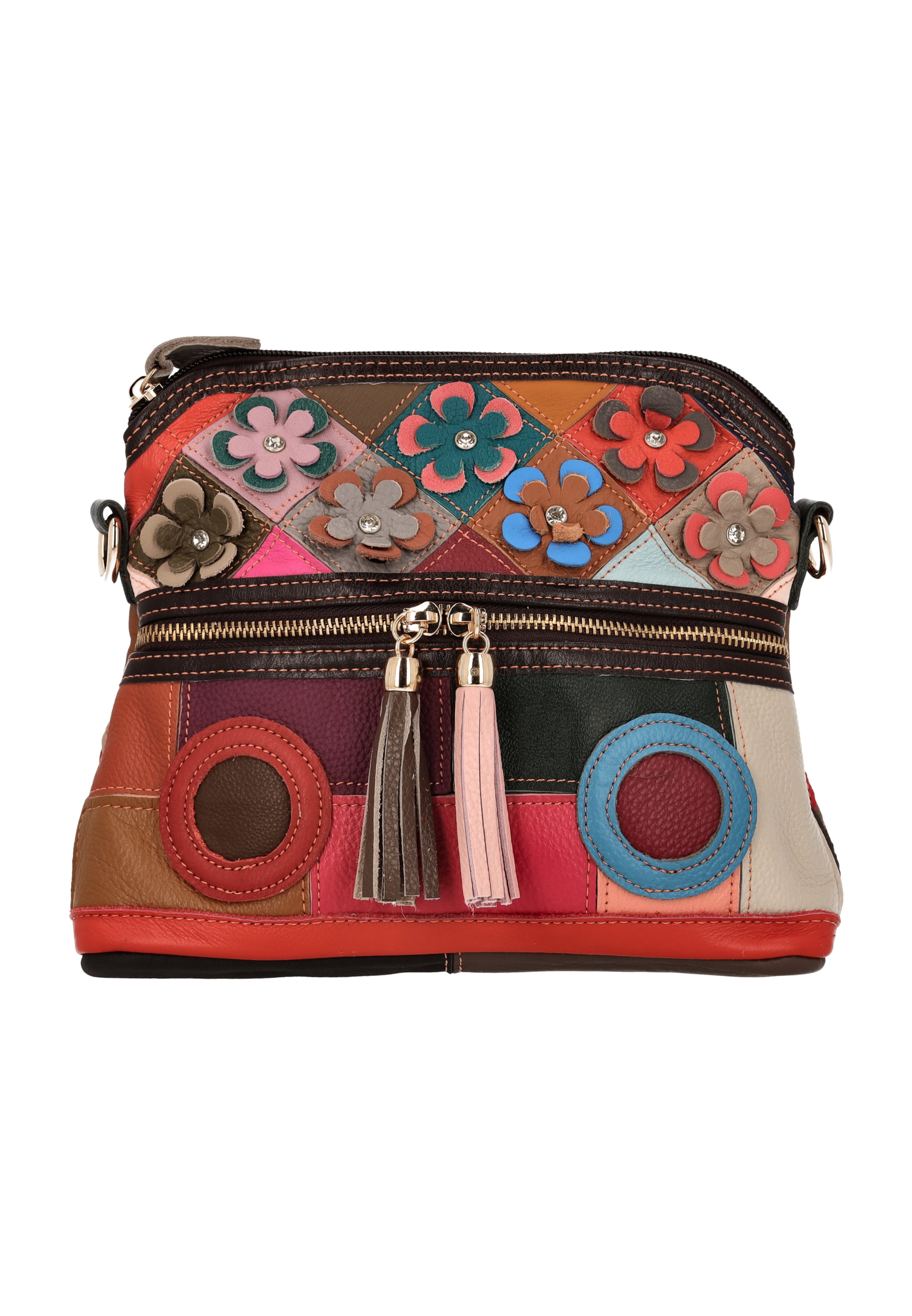 Sac à bandoulière usha FESTIVAL en noir : devant