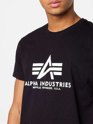 ALPHA INDUSTRIES Shirt in Black