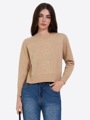 Imily Bela - Jersey en beige: frente