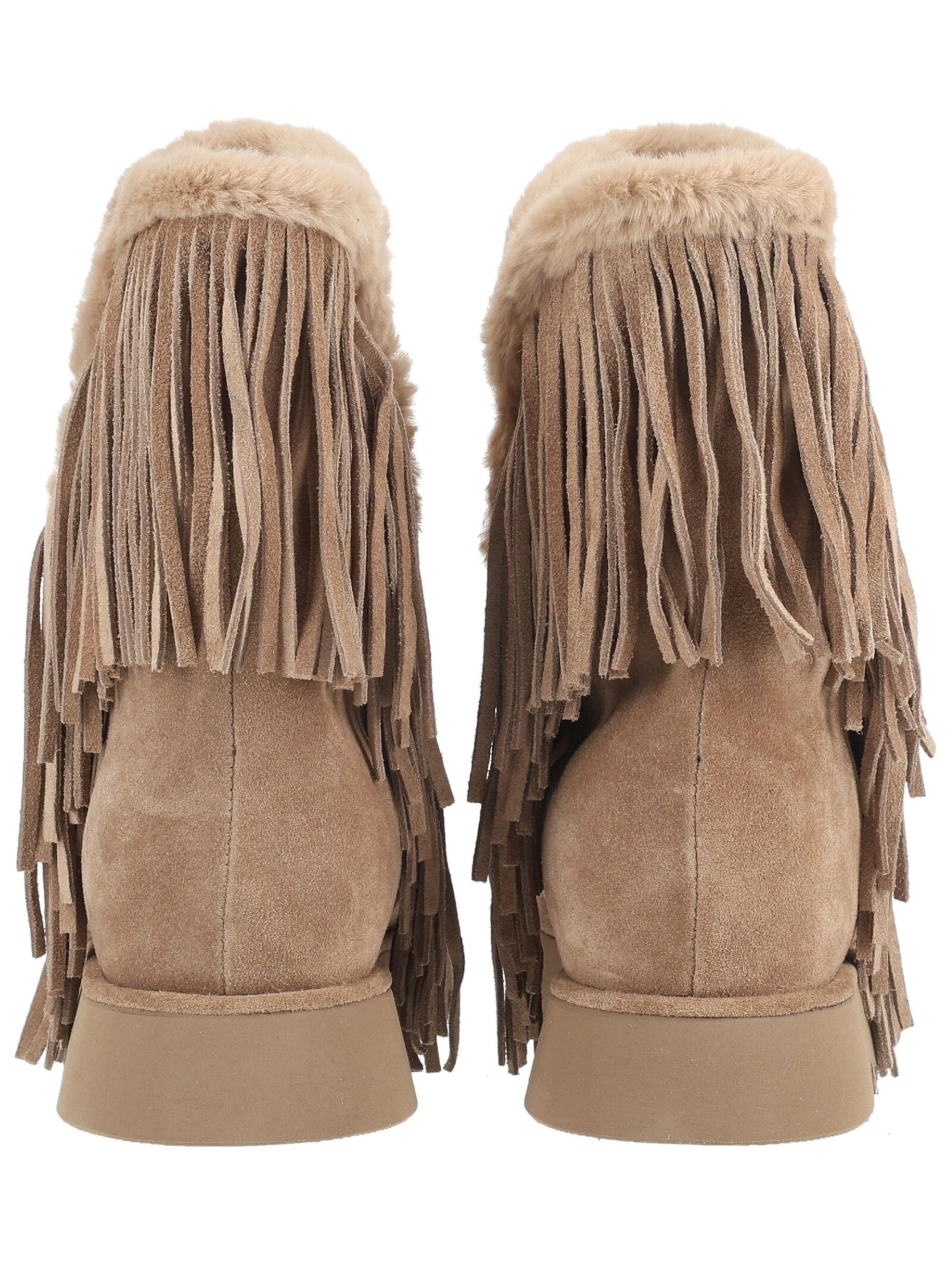 Alma En Pena Boots in Beige