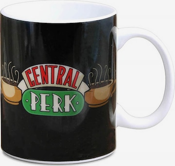 LOGOSHIRT Cup 'Friends - Central Perk' in Black: front