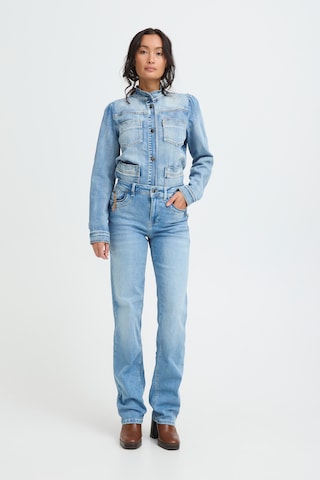 Pulz Regular Jeans 'PZ Karolina' in Blue