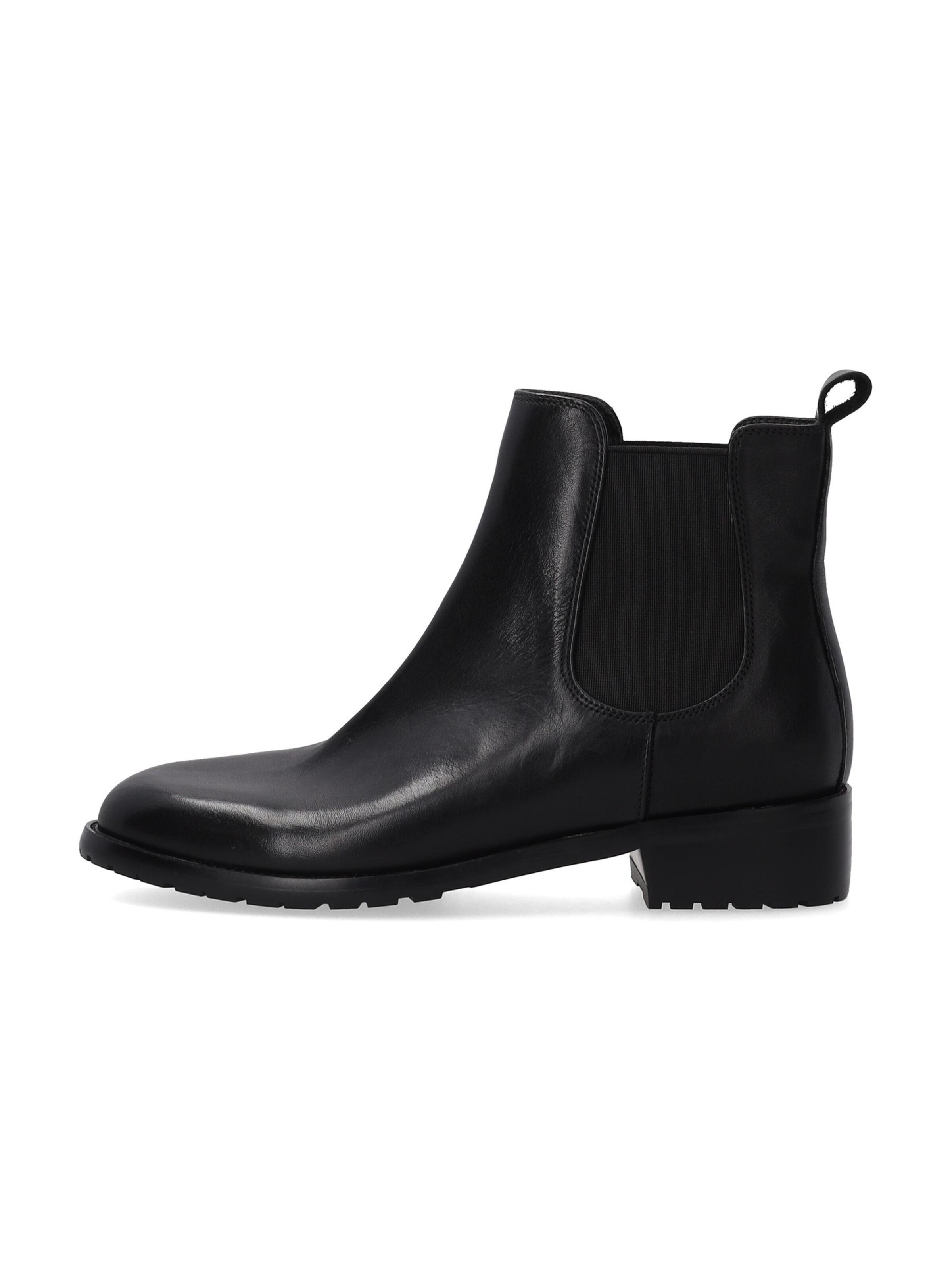 VENEZIA Chelsea Boots‌ in Schwarz: Vorderseite