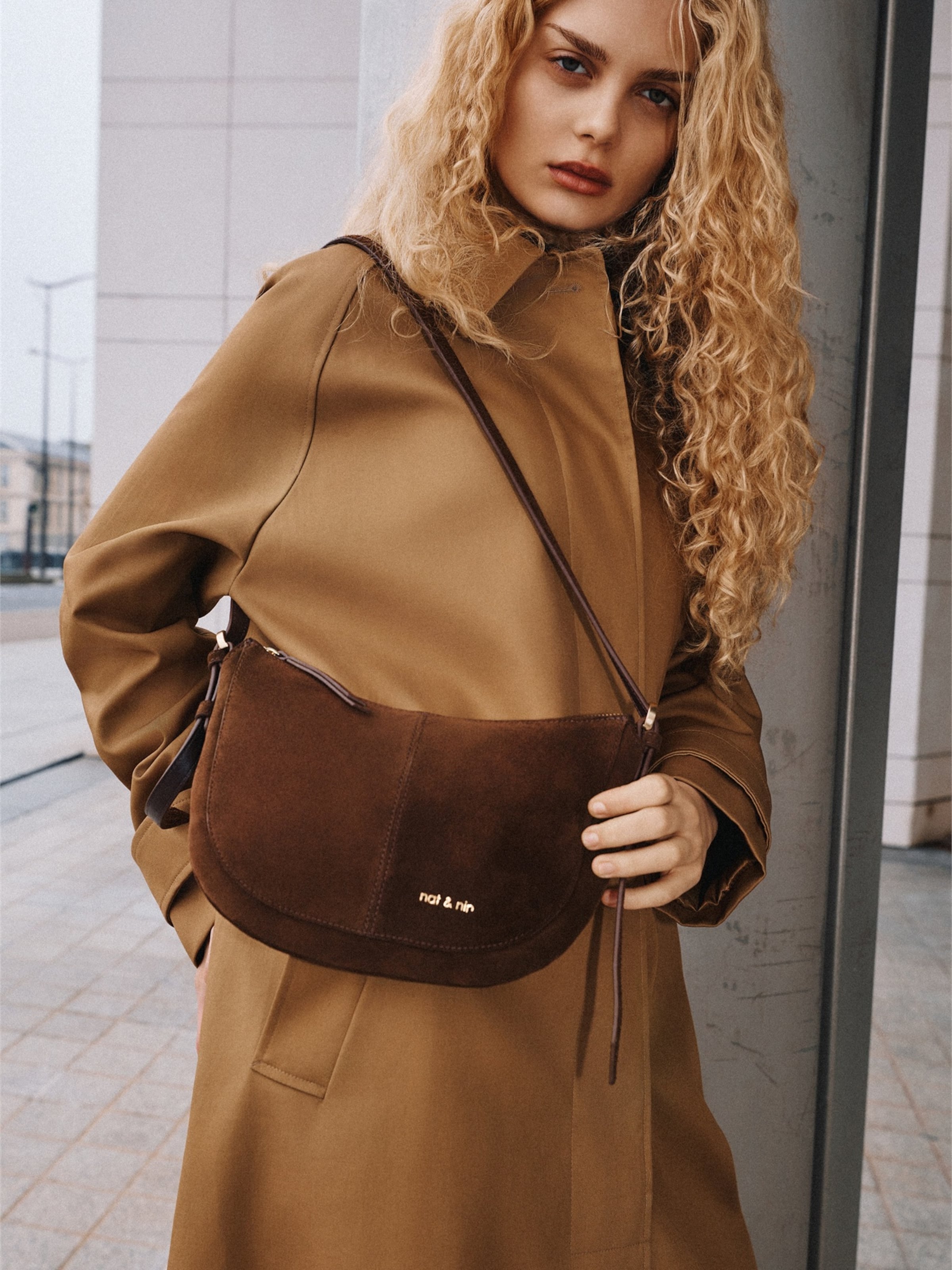 Nat&Nin Crossbody bag in Brown