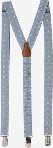 ETERNA Suspenders in Blue: front