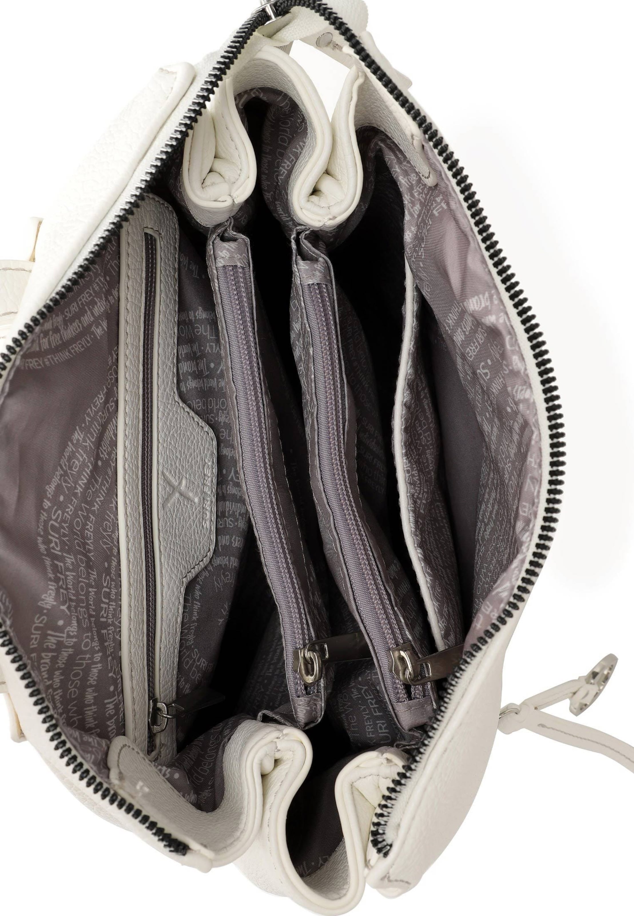 Zaino 'Debby' di Suri Frey in bianco