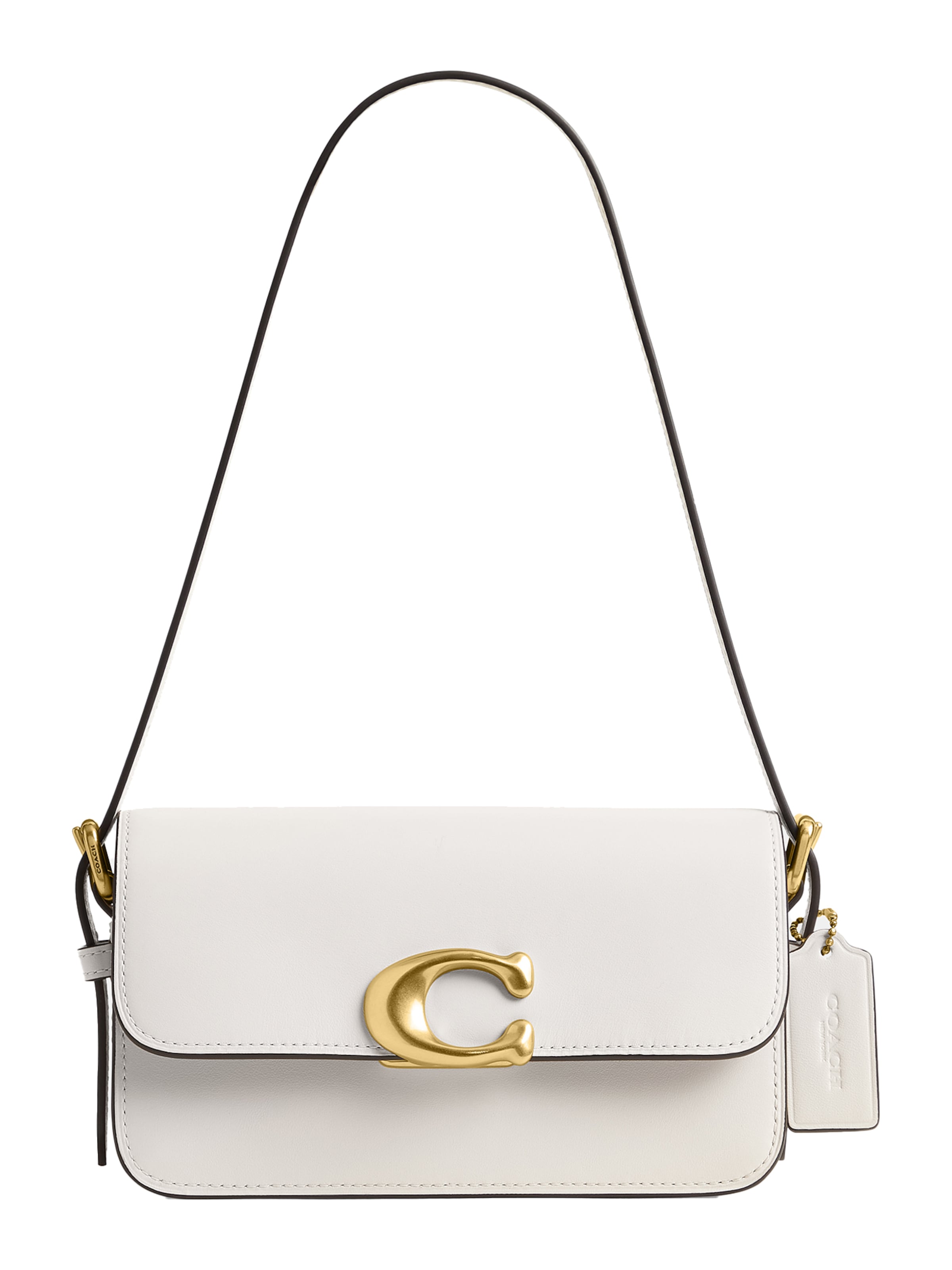 COACH Чанта за през рамо 'Zoe' в бяло: отпред