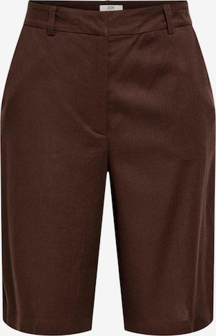 regular Pantaloni 'Jdynaomi Linen Mw Bermuda Shorts Tlr 15373939' di Jaqueline de Yong in marrone: frontale