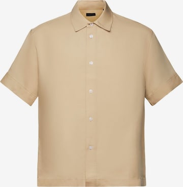 Coupe regular T-Shirt ESPRIT en beige : devant