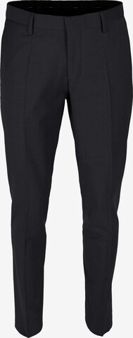 ROY ROBSON Slim fit Pleated Pants 'Baukasten 1' in Black: front