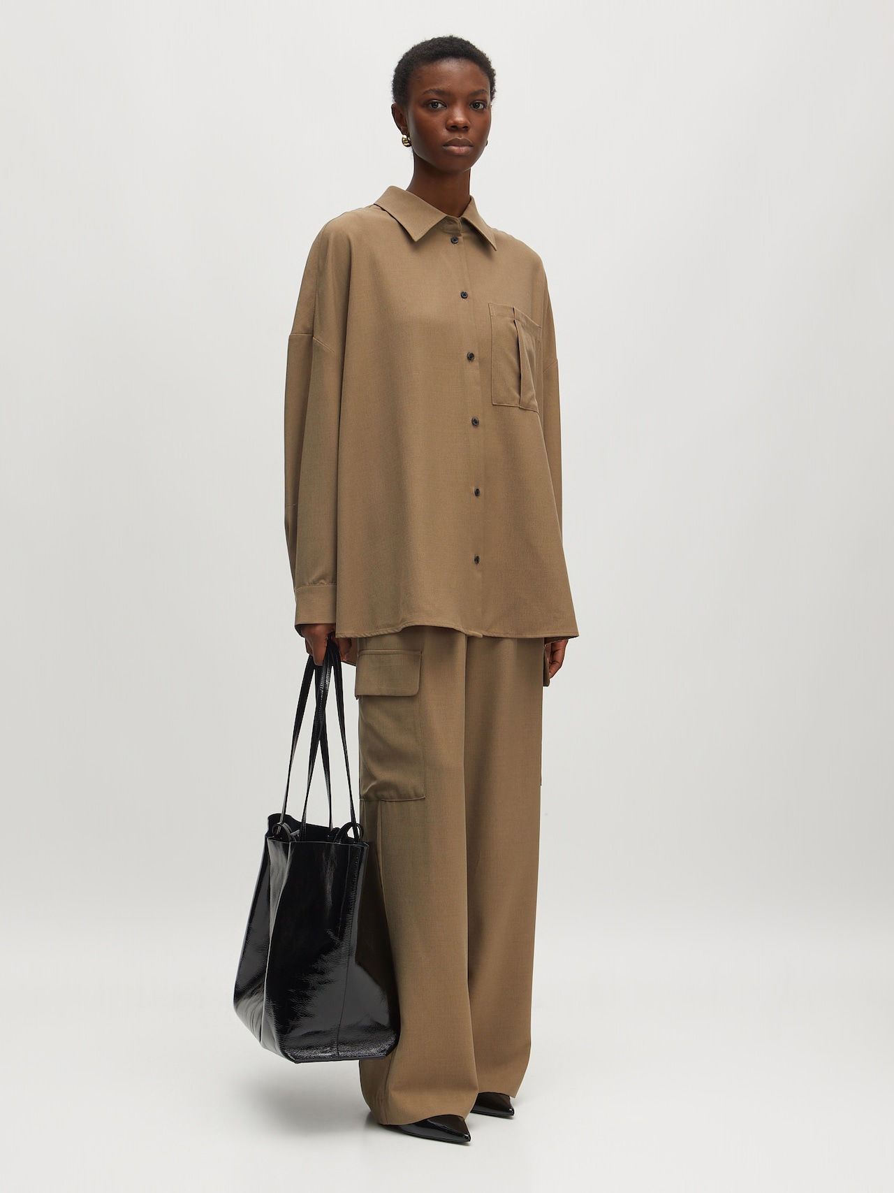 EDITED Blouse 'Umeko' Bruin