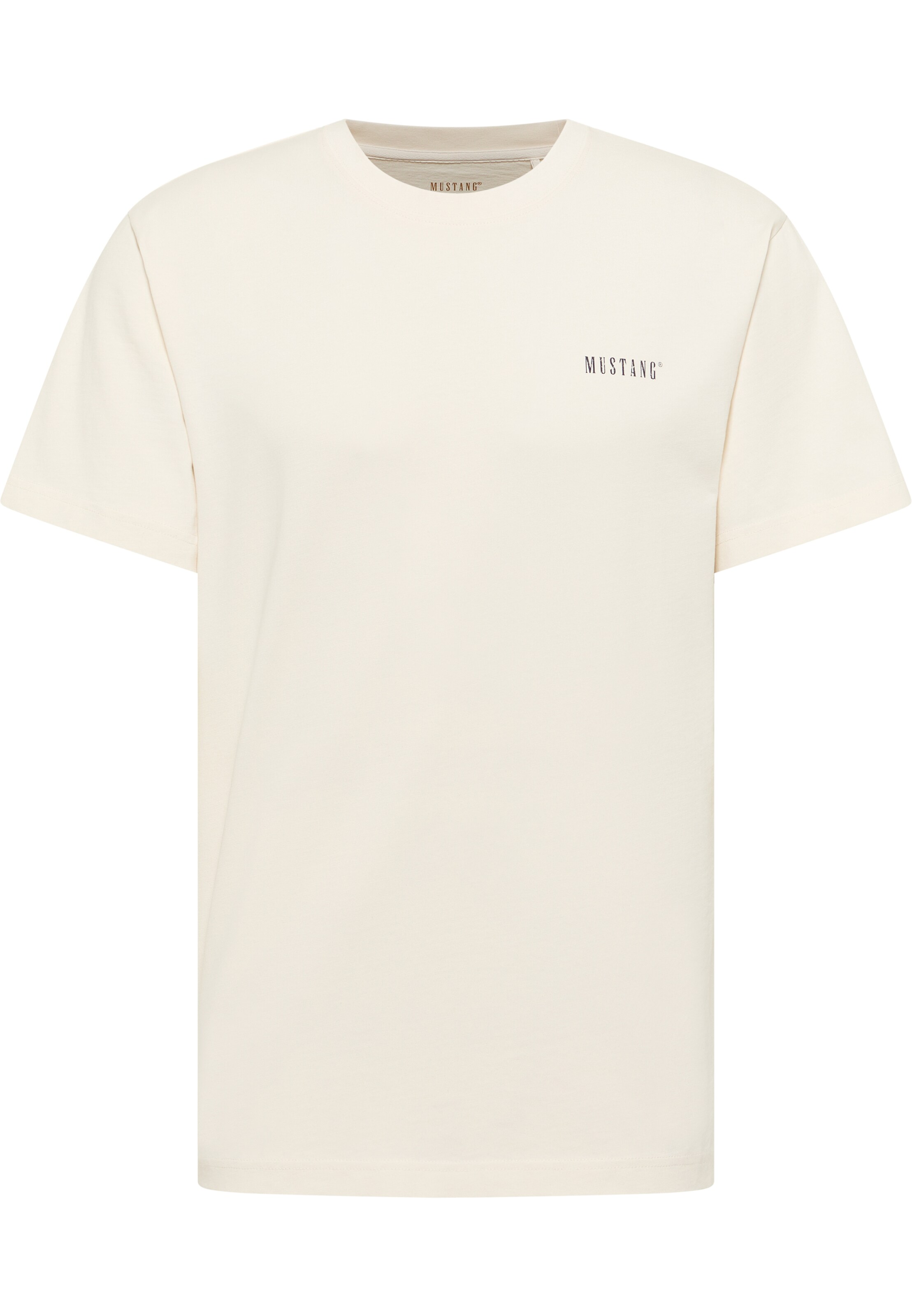 MUSTANG T-Shirt ' Akron ' in Weiß: Vorderseite