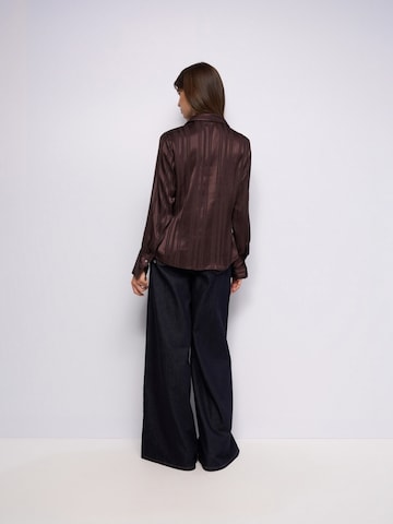 Chemisier Salsa Jeans en marron