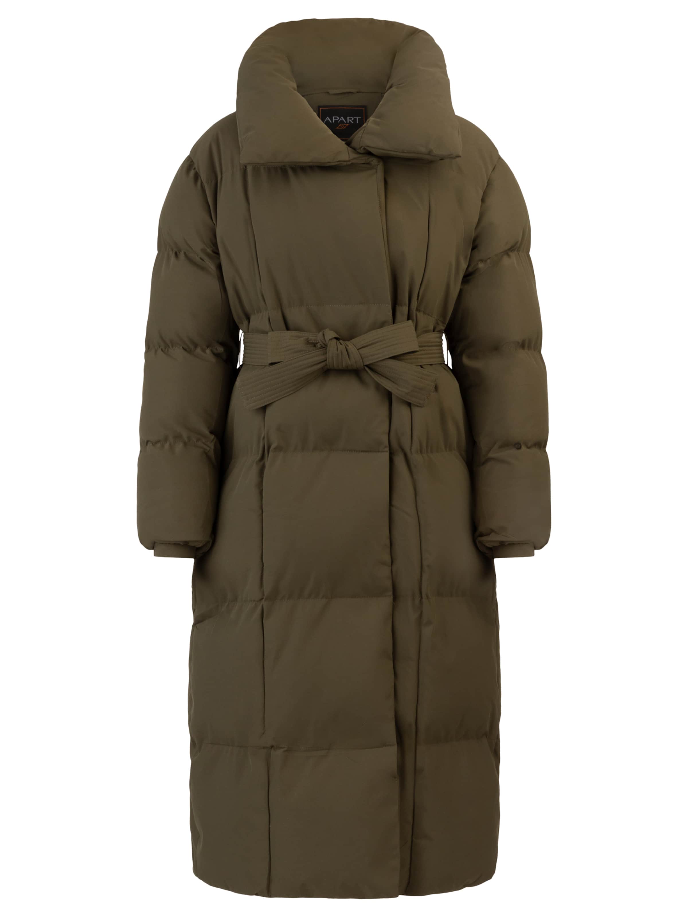 APART Winter Coat in Green: front